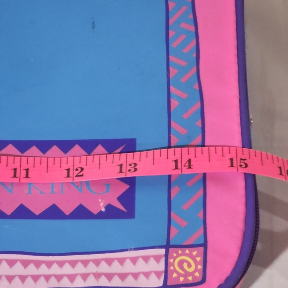 Vintage 90s Disney The Lion King Simba Suitcase - Picture 10 of 13